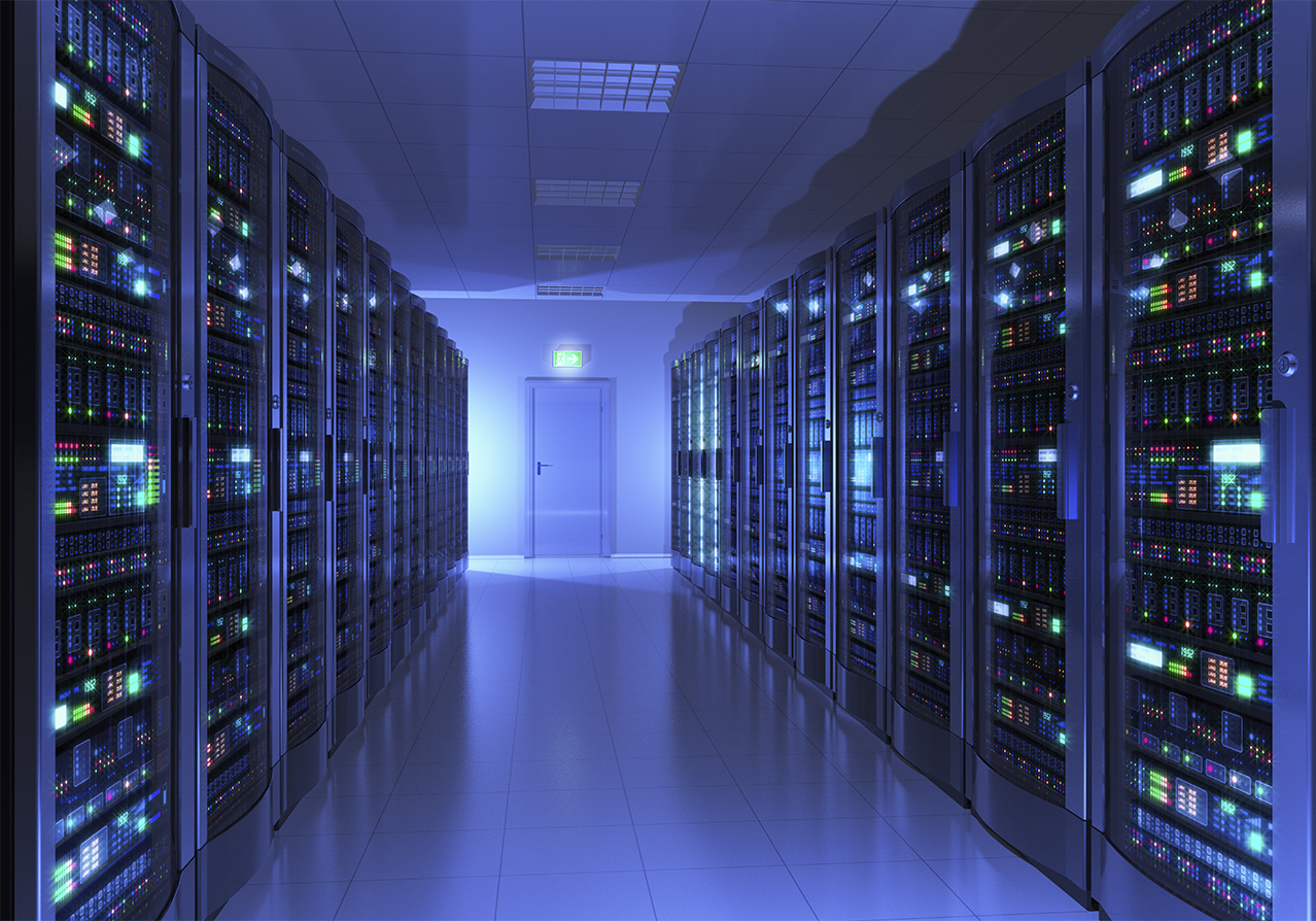 Data storage in a data center of TELEKOM or TELENORMA